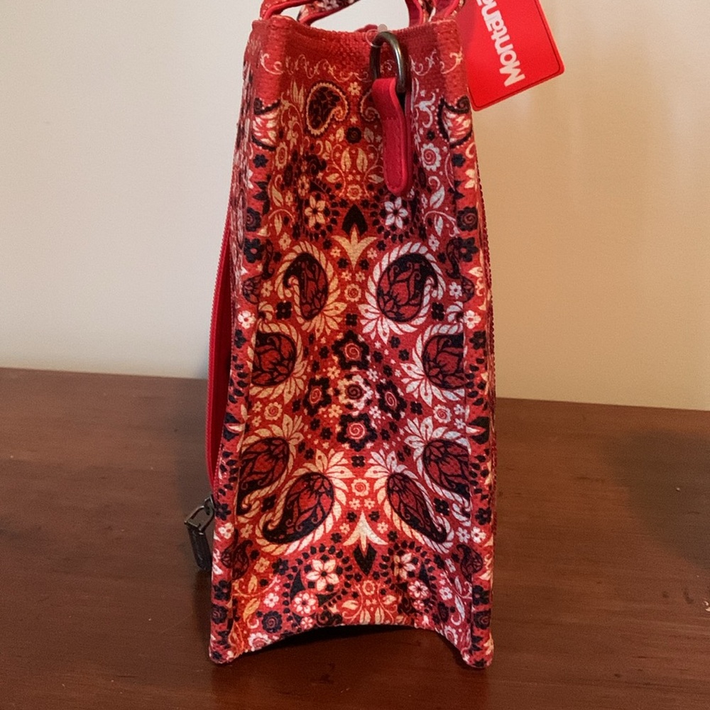 SEPT/OCT BUYERS GIVEAWAY Montana West Red Patterned Women's Bag NWT - Picture 6 of 7